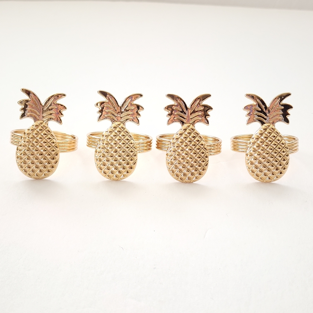 Pineapple Napkin Rings